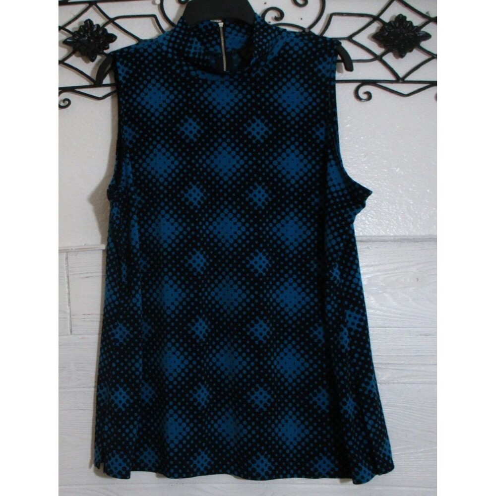 Worthington Women's Knit Top Size XL Sleeveless Multicolored